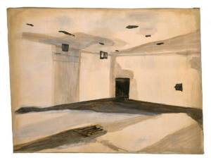 Luc Tuymans, Gaskamer (Gas Chamber) 1986
