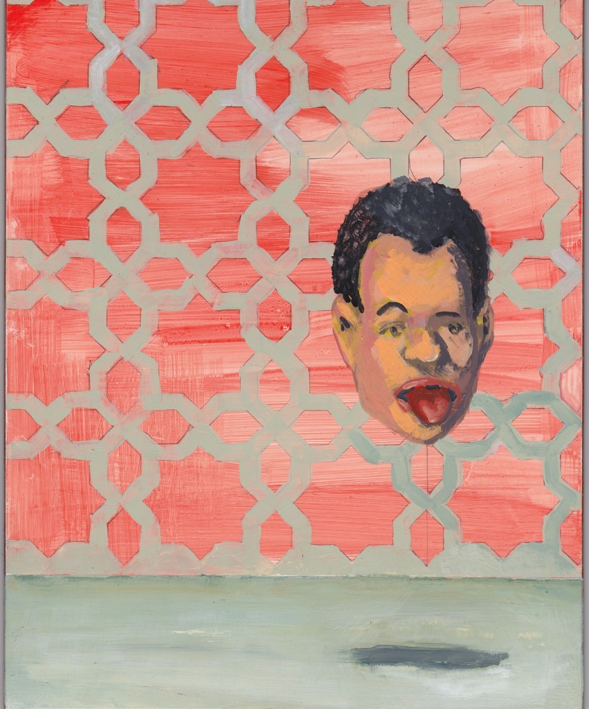 what wasn't thought possible, 2015, gouache and egg tempera on panel, 8 x 10 inches